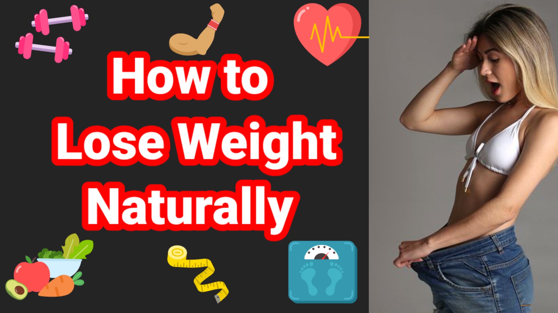 How to lose weight at home naturally